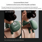 EKOLLF Smart Shiatsu Massage Pillow with Heat | Deep Tissue Neck, Back & Shoulder Massager
