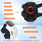 Wireless Knee Massager with Heat & Vibration Therapy | Portable Knee Pain Relief Device | KGN Collection